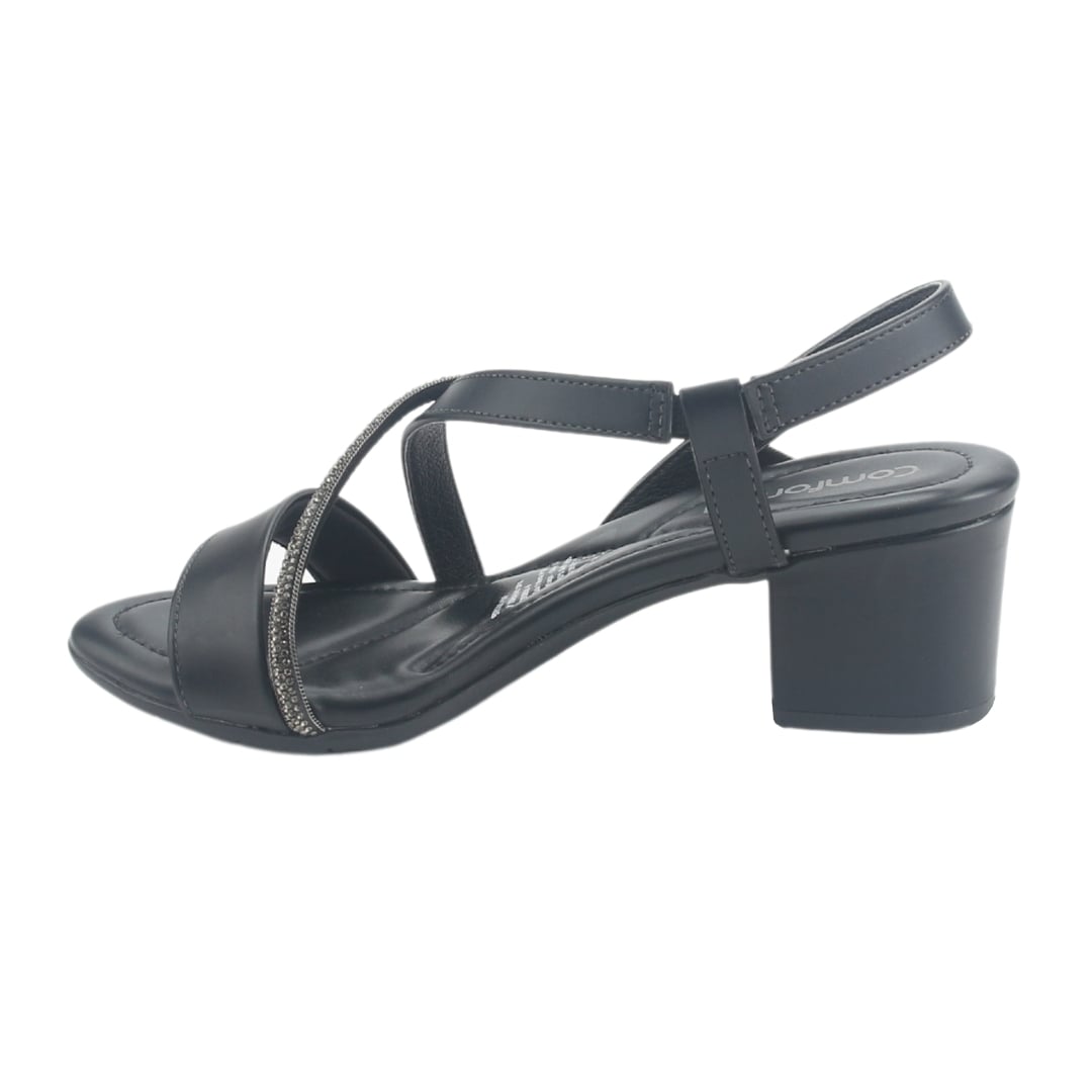 SANDALIA COMFORTFLEX MUJER 2457404 NEGRO CASUAL - 2