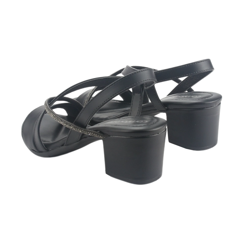 SANDALIA COMFORTFLEX MUJER 2457404 NEGRO CASUAL - 6
