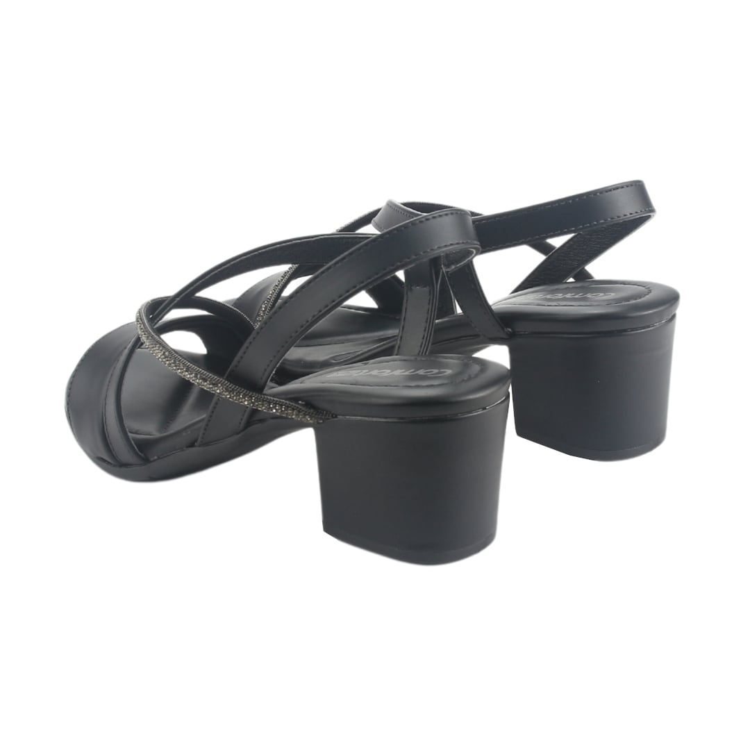 SANDALIA COMFORTFLEX MUJER 2457404 NEGRO CASUAL - 6