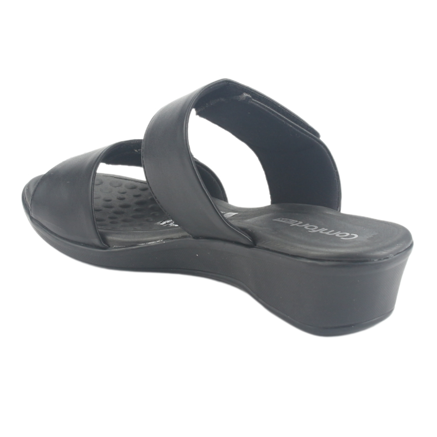 SANDALIA COMFORTFLEX MUJER 2472402 NEGRO CASUAL - 4