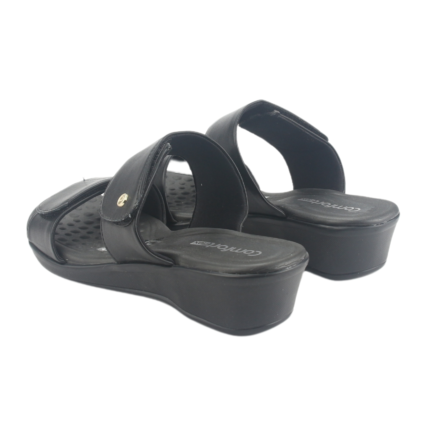 SANDALIA COMFORTFLEX MUJER 2472402 NEGRO CASUAL - 6