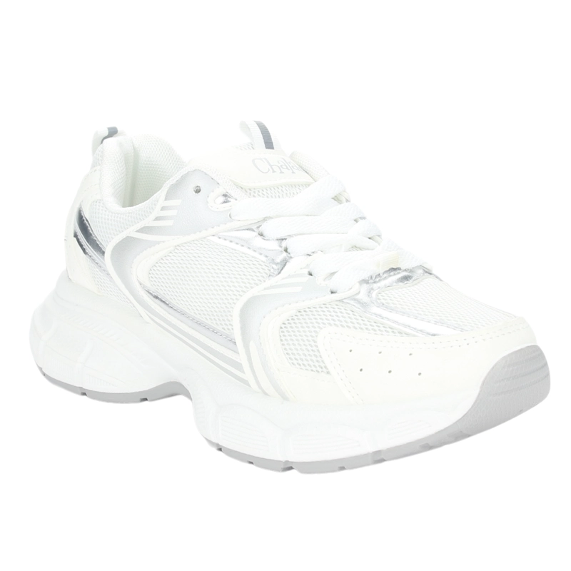 ZAPATILLA CHALADA MUJER NEW-5 BLANCO PLATA URBANO - 3