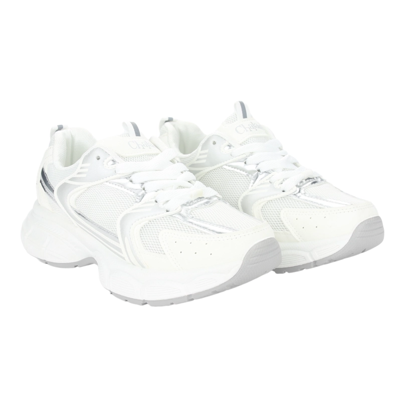 ZAPATILLA CHALADA MUJER NEW-5 BLANCO PLATA URBANO - 5