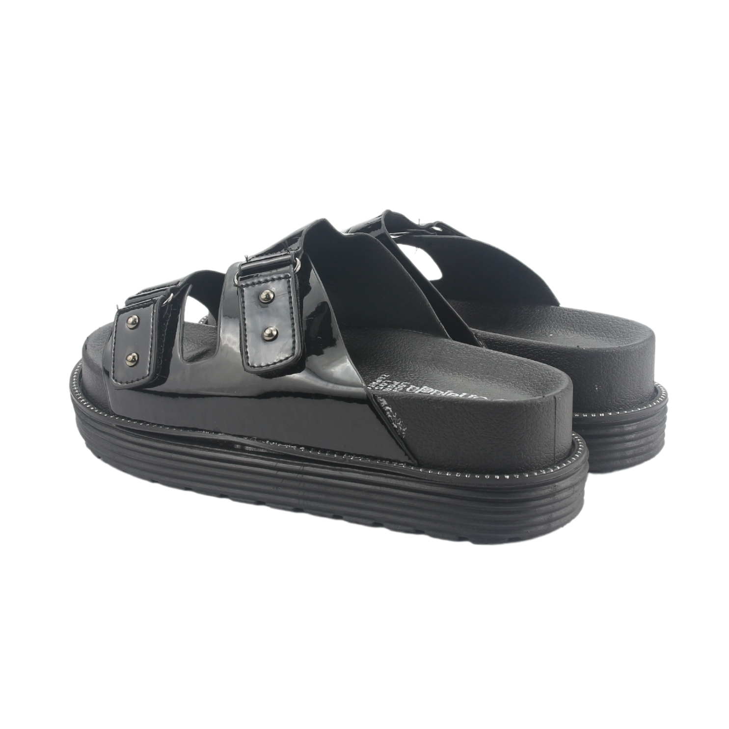 SANDALIA CHALADA MUJER BORA-10 NEGRO CASUAL - 6