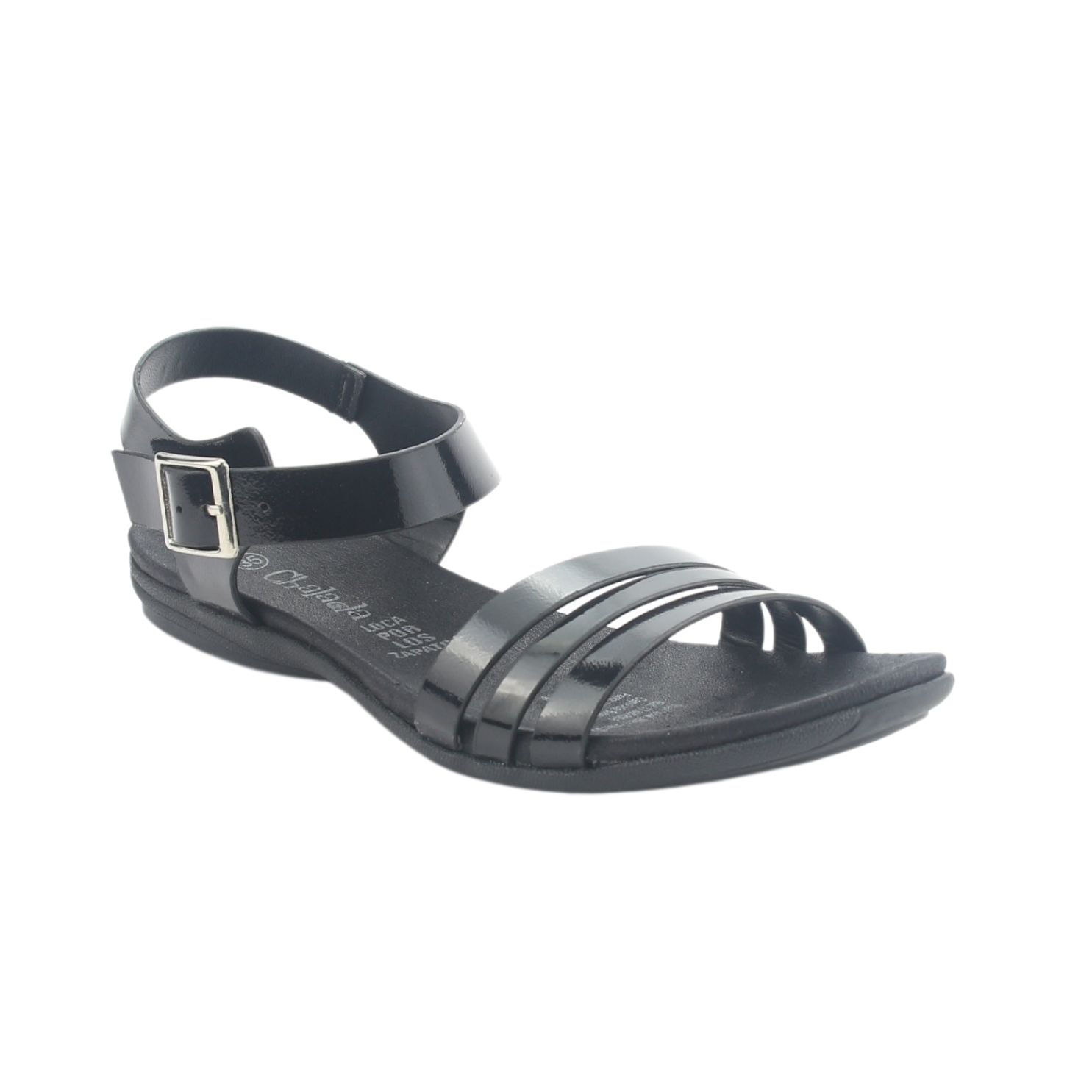 SANDALIA CHALADA MUJER ANATOMIC81 NEGRO CASUAL - 3