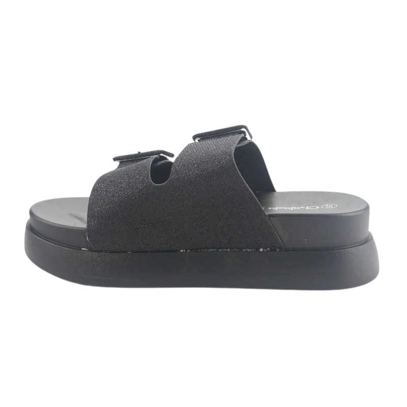 SANDALIA CHALADA MUJER BORA-20 NEGRO CASUAL - 2
