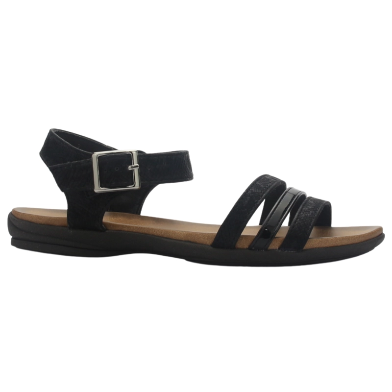 SANDALIA CHALADA MUJER ANATOMIC61 NEGRO CASUAL - 1