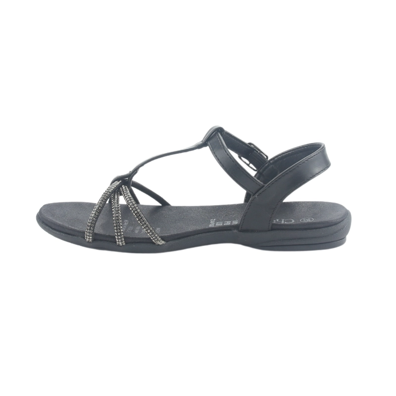 SANDALIA CHALADA MUJER ANATOMIC80 NEGRO CASUAL - 2