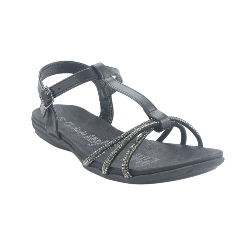 SANDALIA CHALADA MUJER ANATOMIC80 NEGRO CASUAL - 3