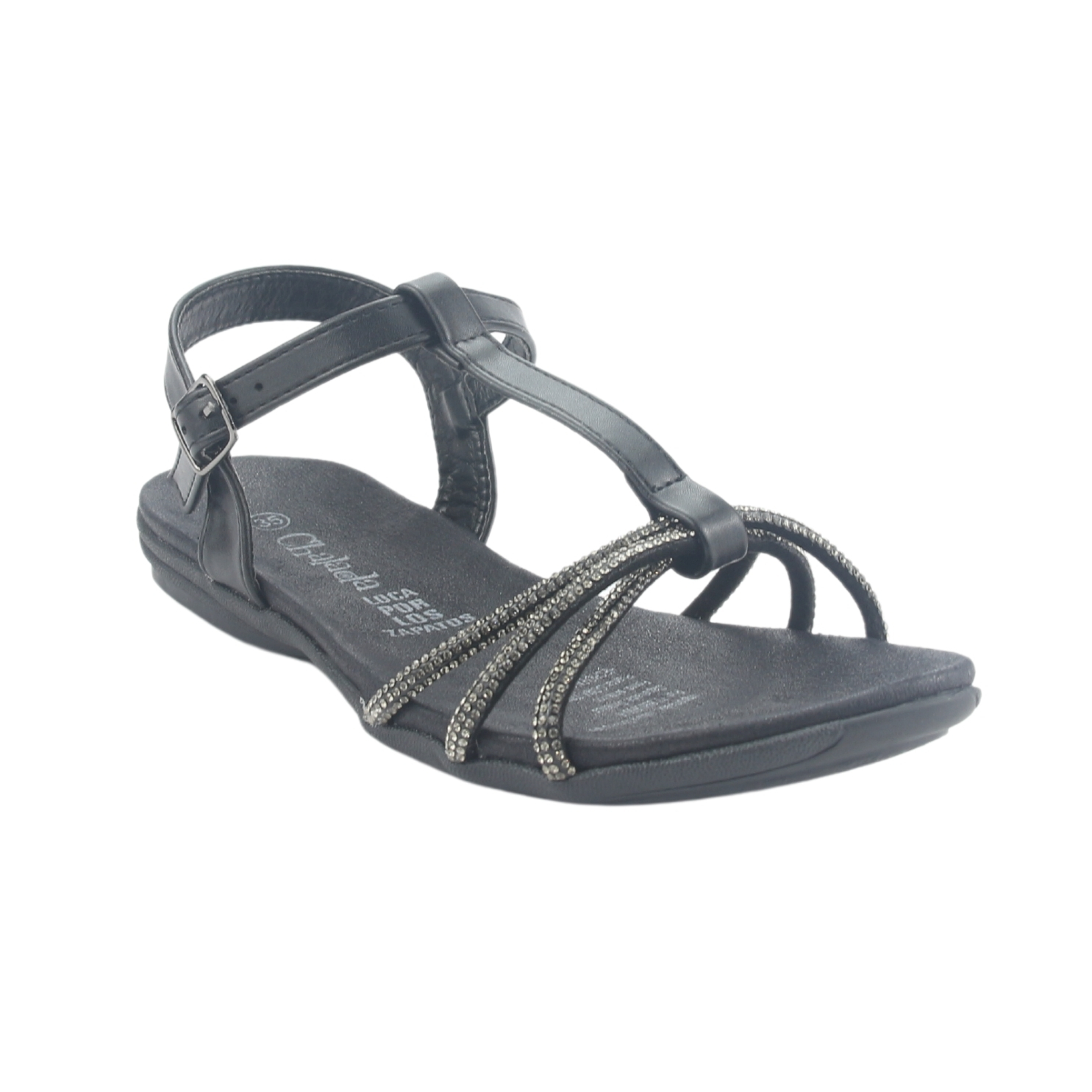 SANDALIA CHALADA MUJER ANATOMIC80 NEGRO CASUAL - 3