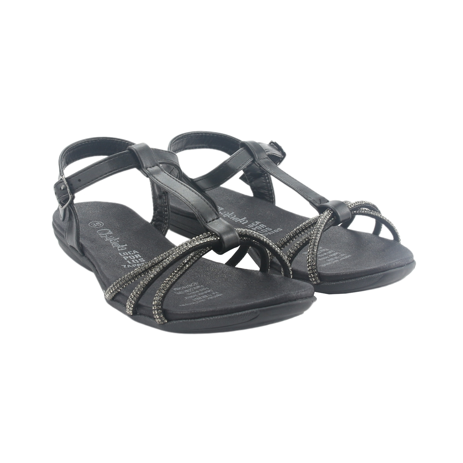 SANDALIA CHALADA MUJER ANATOMIC80 NEGRO CASUAL - 5