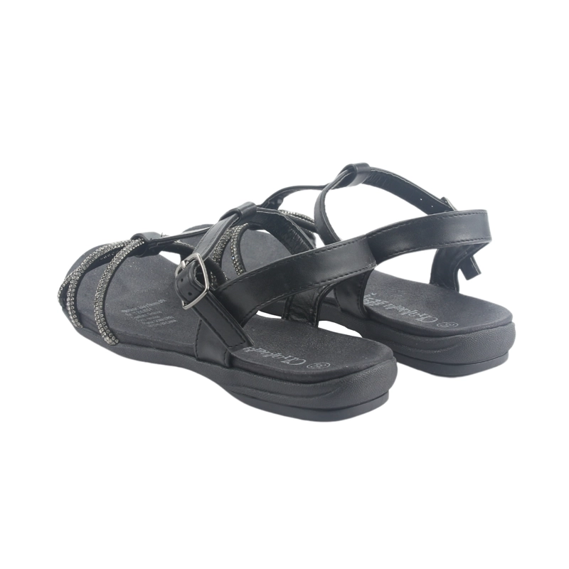 SANDALIA CHALADA MUJER ANATOMIC80 NEGRO CASUAL - 6