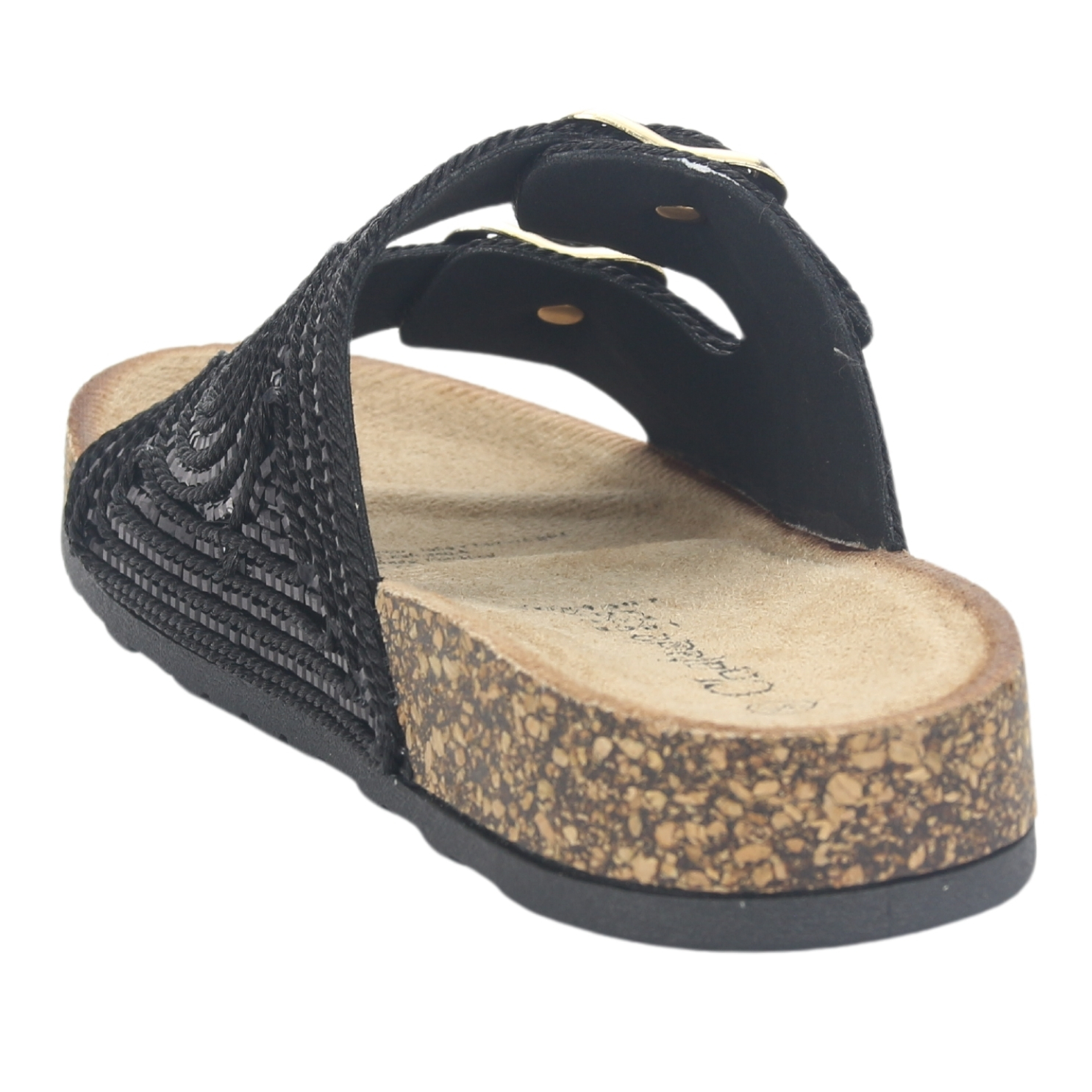 SANDALIA CHALADA MUJER DACIA-4 NEGRO CASUAL - 4