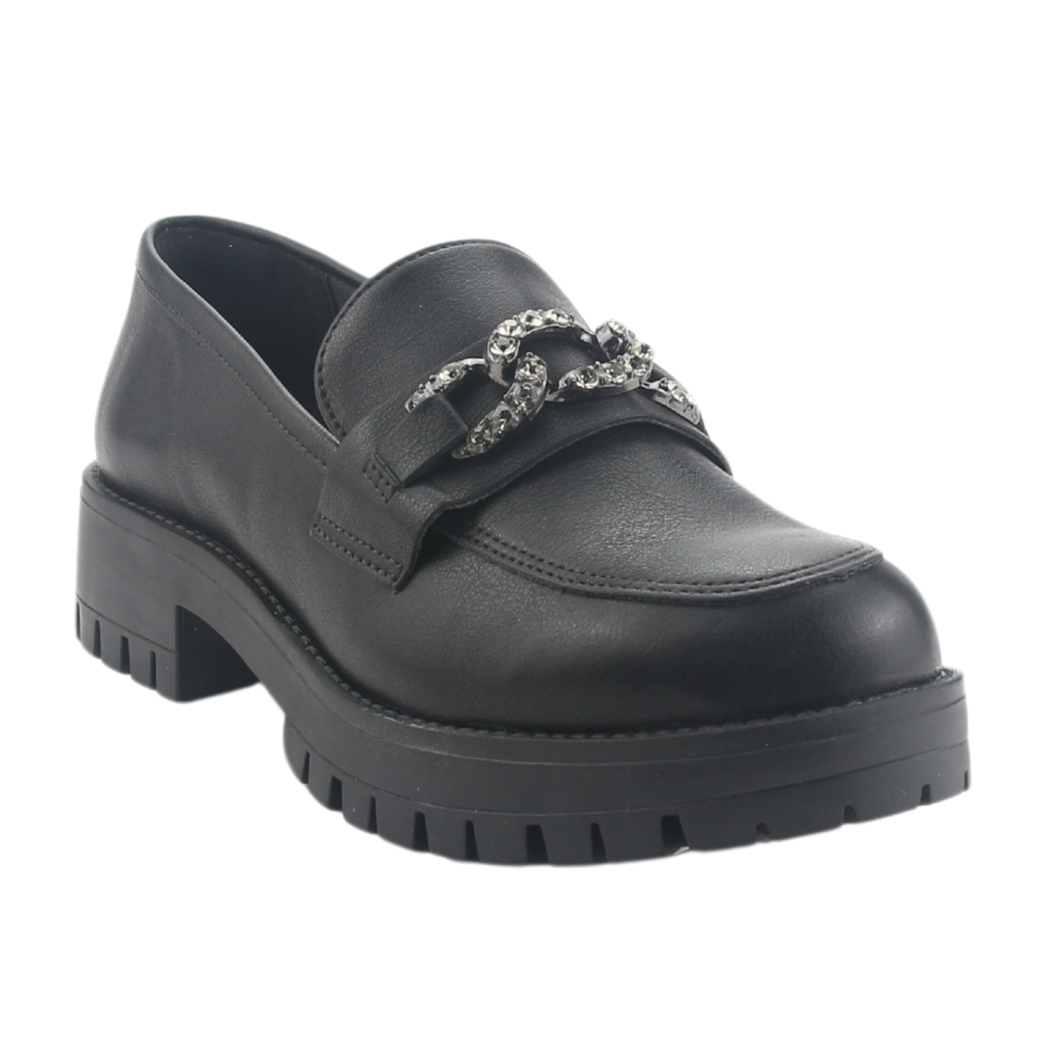 MOCASIN VIA MARTE MUJER 083-005-01 NEGRO CASUAL - 3