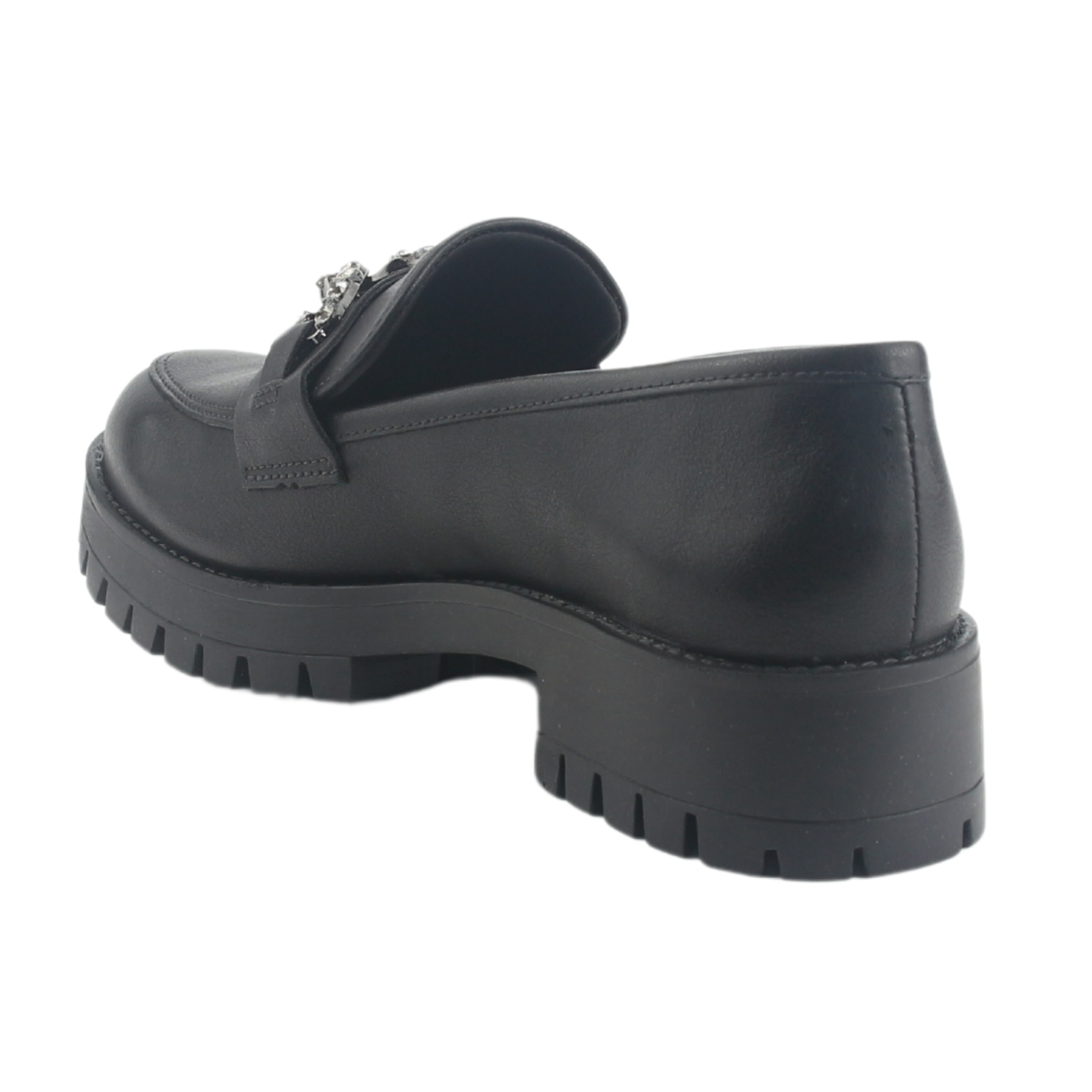 MOCASIN VIA MARTE MUJER 083-005-01 NEGRO CASUAL - 4