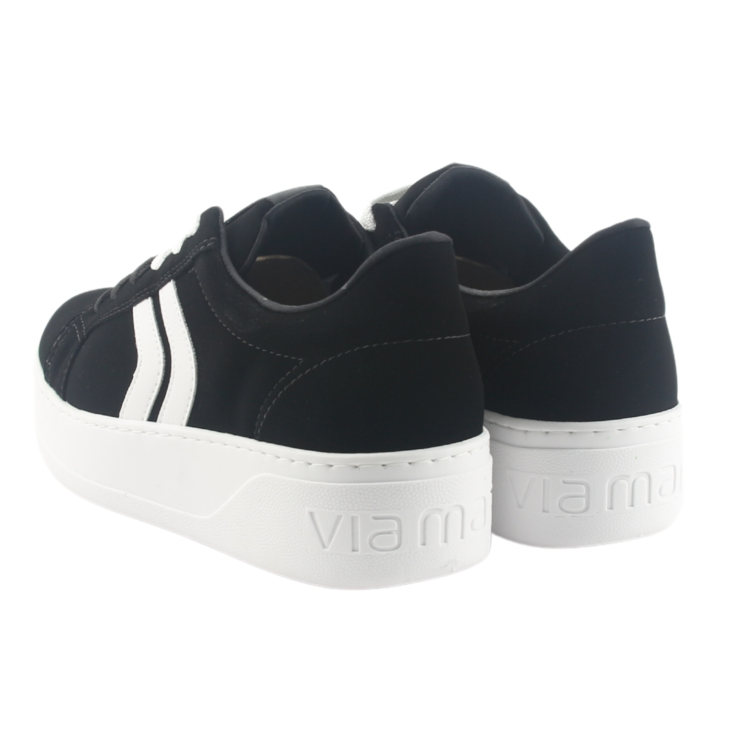 ZAPATILLA VIA MARTE MUJER 023-011-01 NEGRO CASUAL - 6