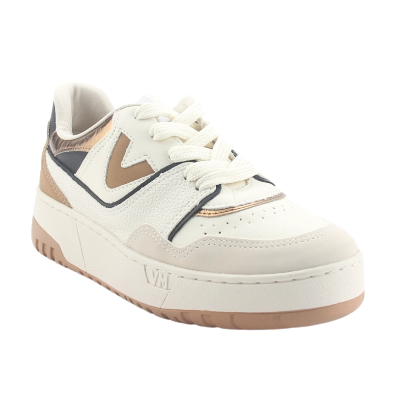 ZAPATILLA VIA MARTE MUJER 042-004-06 BEIGE CASUAL - 3