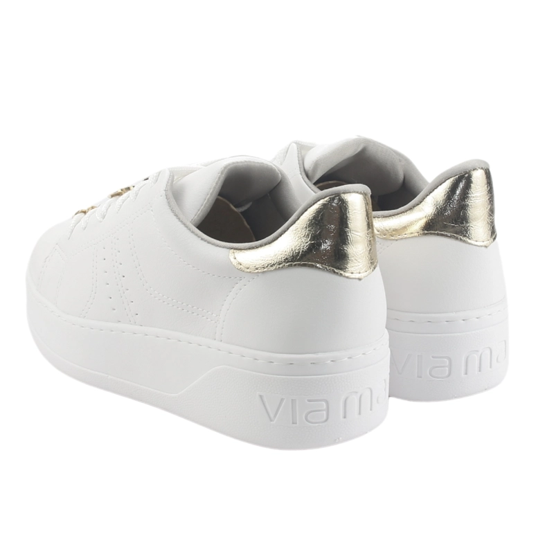 ZAPATILLA VIA MARTE MUJER 023-002-01 BLANCO CASUAL - 4