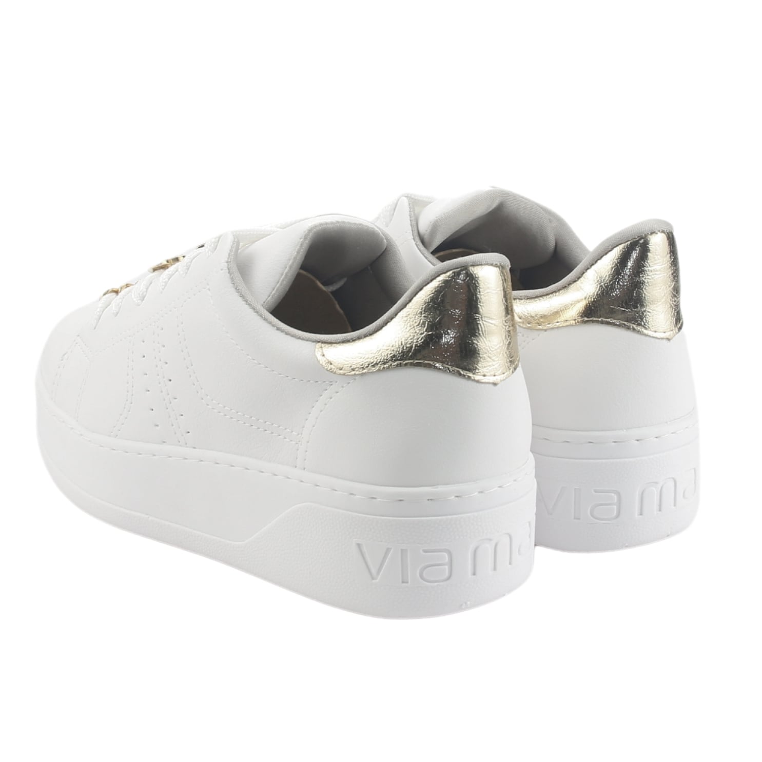 ZAPATILLA VIA MARTE MUJER 023-002-01 BLANCO CASUAL - 4