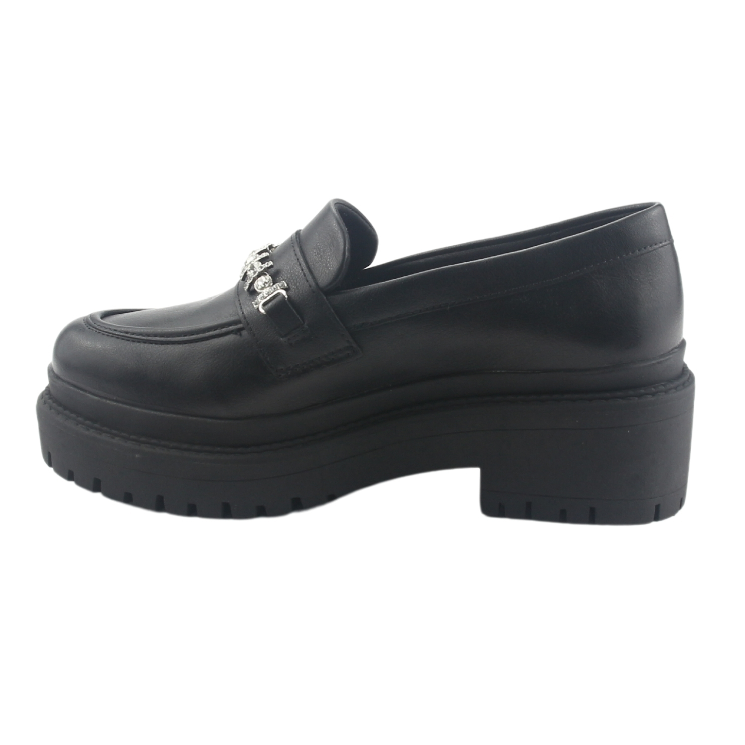 MOCASIN VIA MARTE MUJER 013-003-01 NEGRO CASUAL - 2