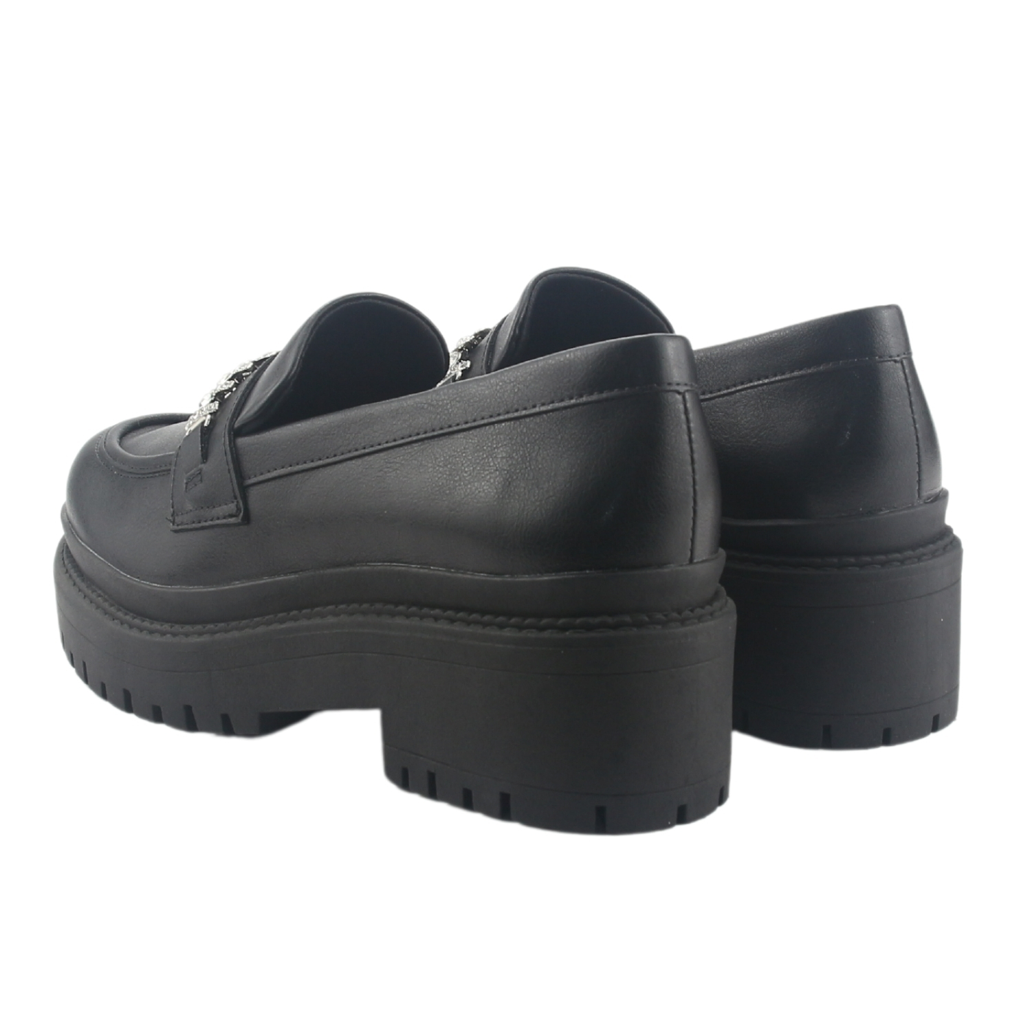 MOCASIN VIA MARTE MUJER 013-003-01 NEGRO CASUAL - 6