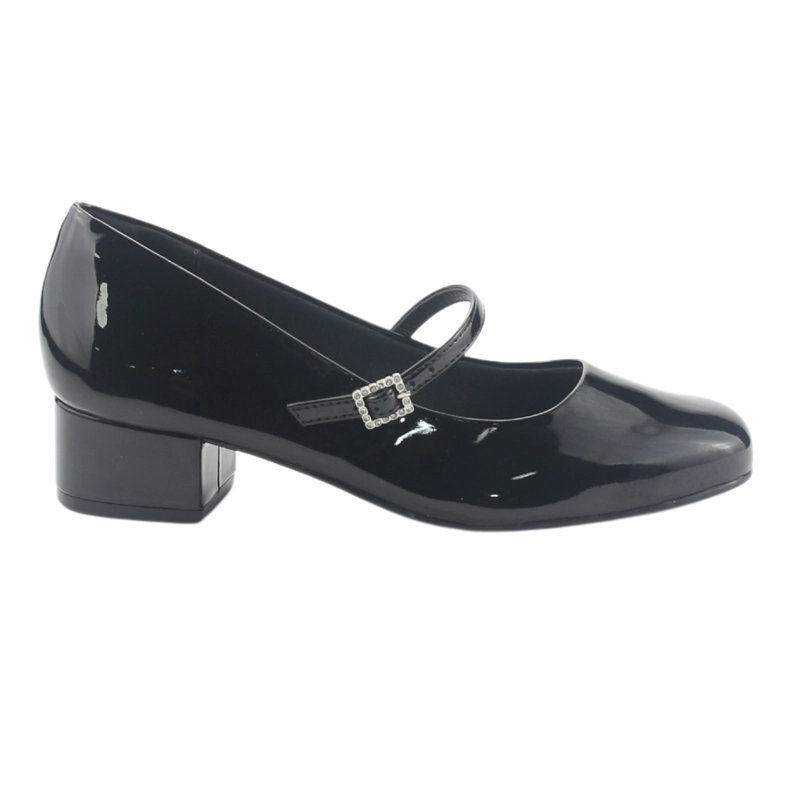 ZAPATO VIA MARTE MUJER 070-012-01 NEGRO CASUAL - 1