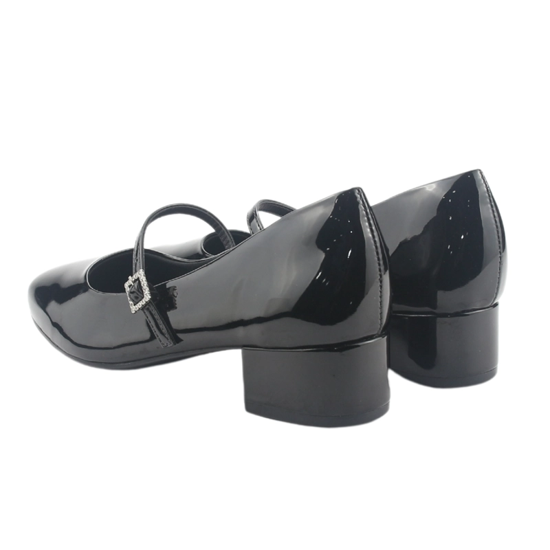 ZAPATO VIA MARTE MUJER 070-012-01 NEGRO CASUAL - 6