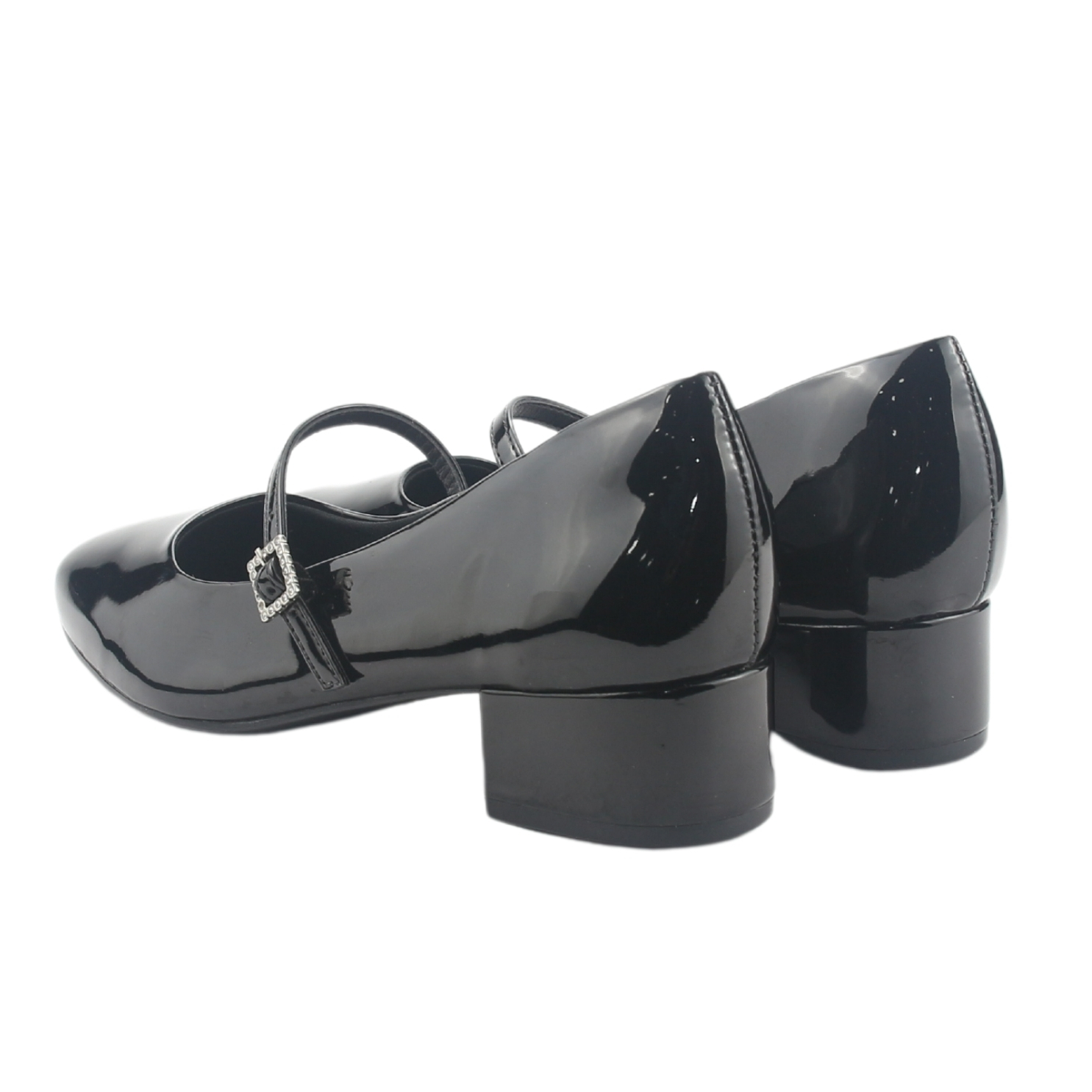 ZAPATO VIA MARTE MUJER 070-012-01 NEGRO CASUAL - 6