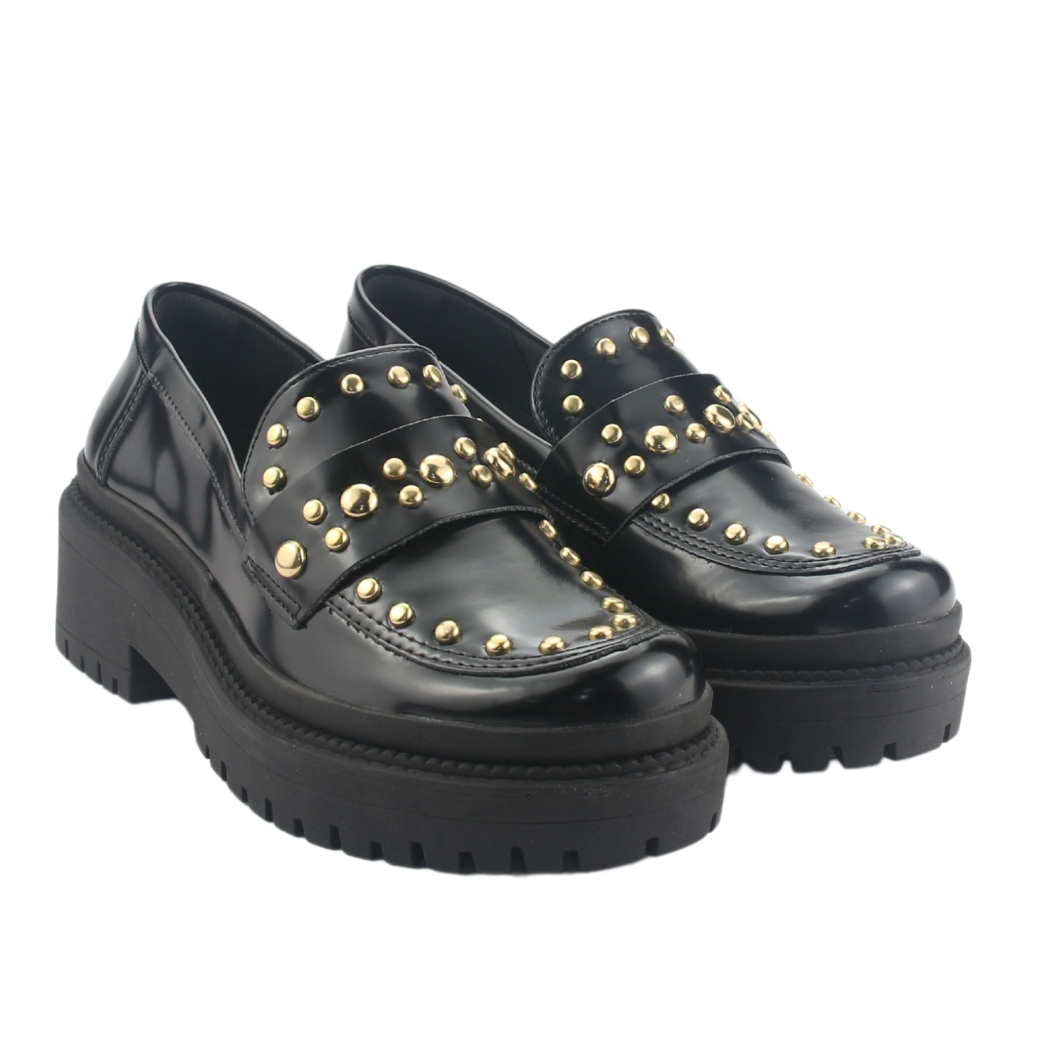 MOCASIN VIA MARTE MUJER 013-005-01 NEGRO CASUAL - 5