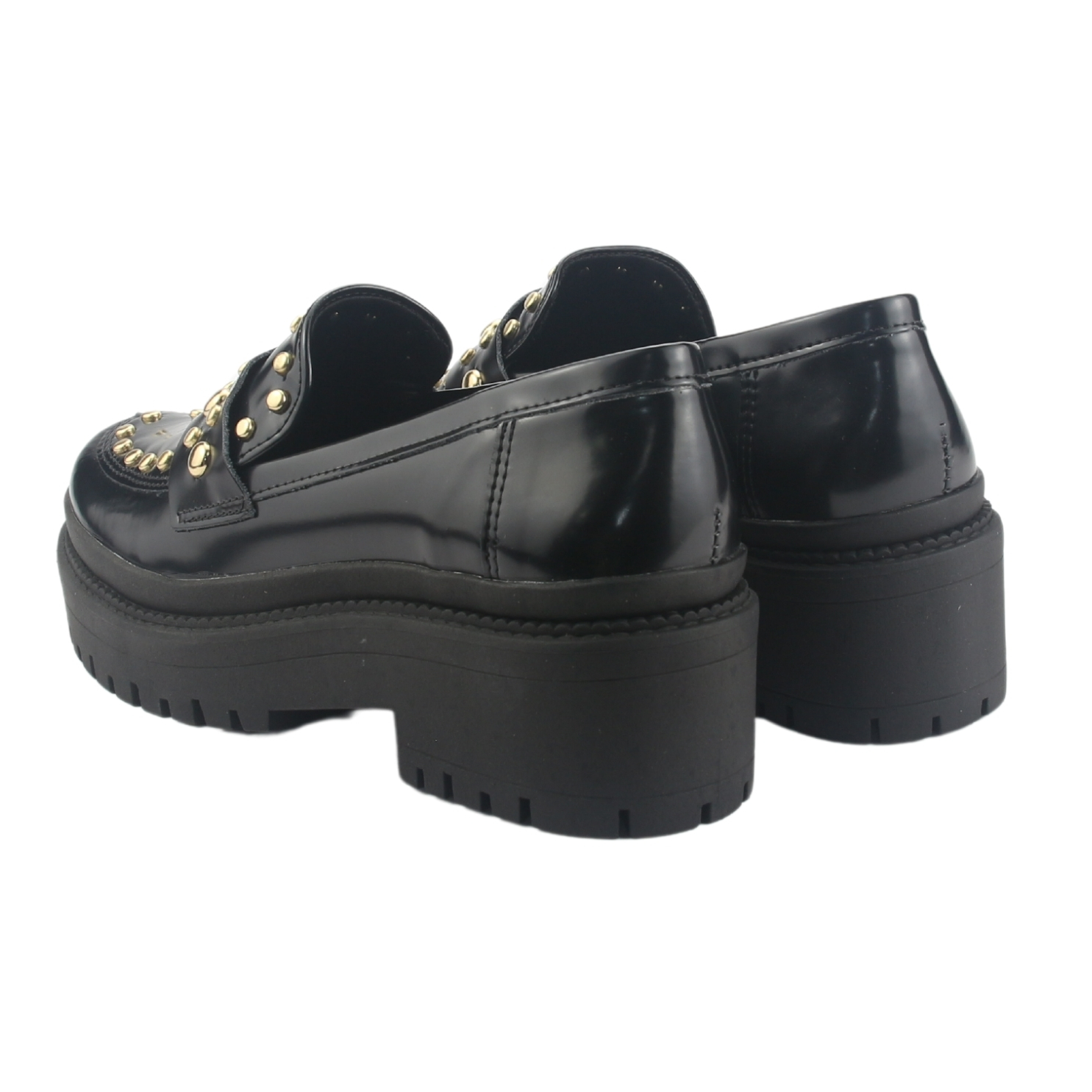 MOCASIN VIA MARTE MUJER 013-005-01 NEGRO CASUAL - 6