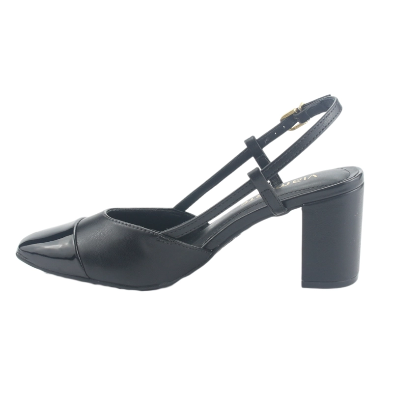 ZAPATO VIA MARTE MUJER 153-006-01 NEGRO CASUAL - 2
