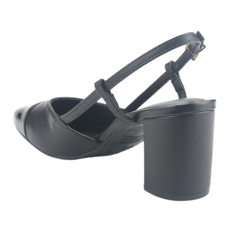 ZAPATO VIA MARTE MUJER 153-006-01 NEGRO CASUAL - 4