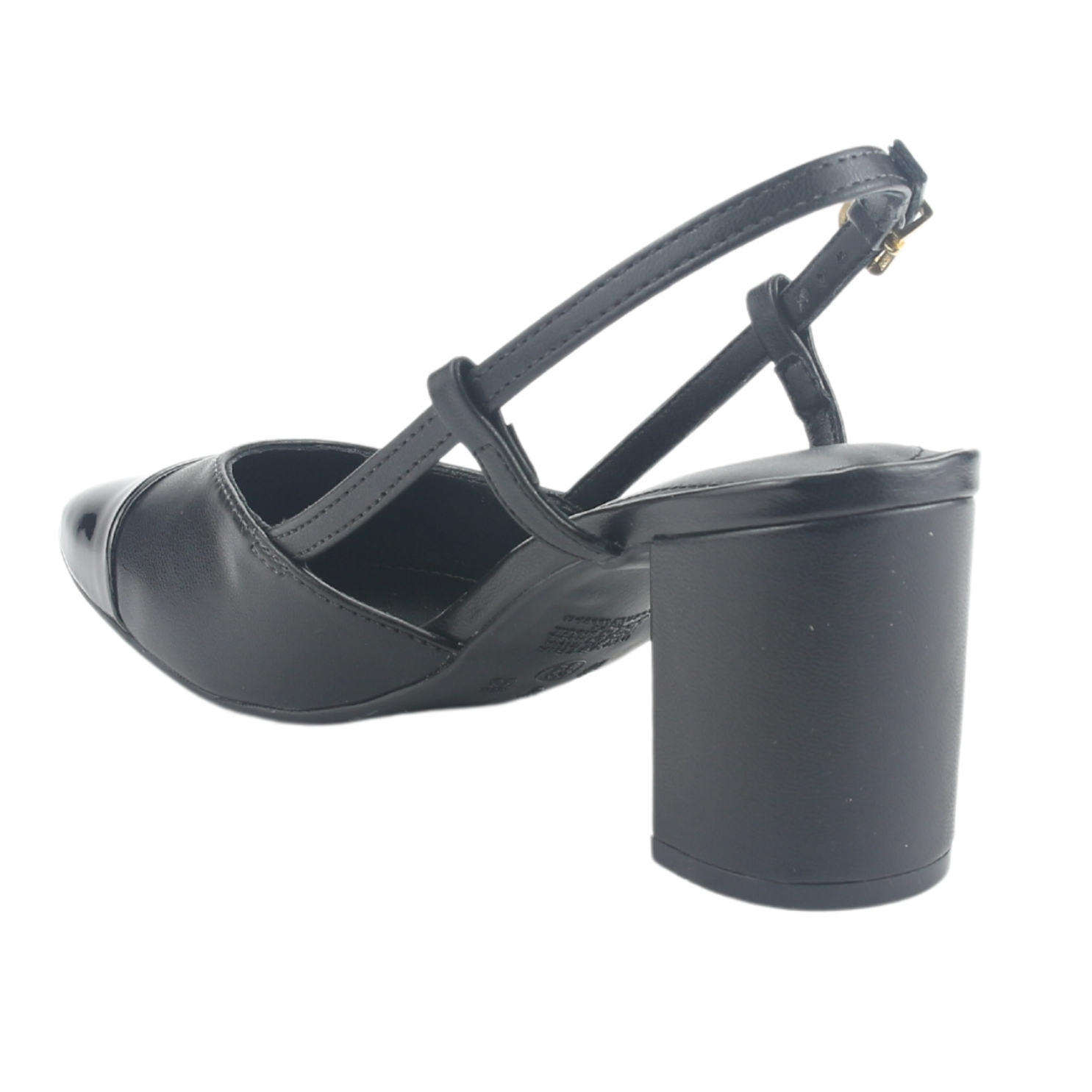 ZAPATO VIA MARTE MUJER 153-006-01 NEGRO CASUAL - 4