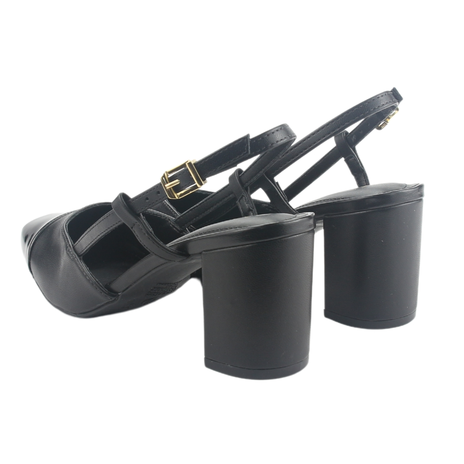 ZAPATO VIA MARTE MUJER 153-006-01 NEGRO CASUAL - 6