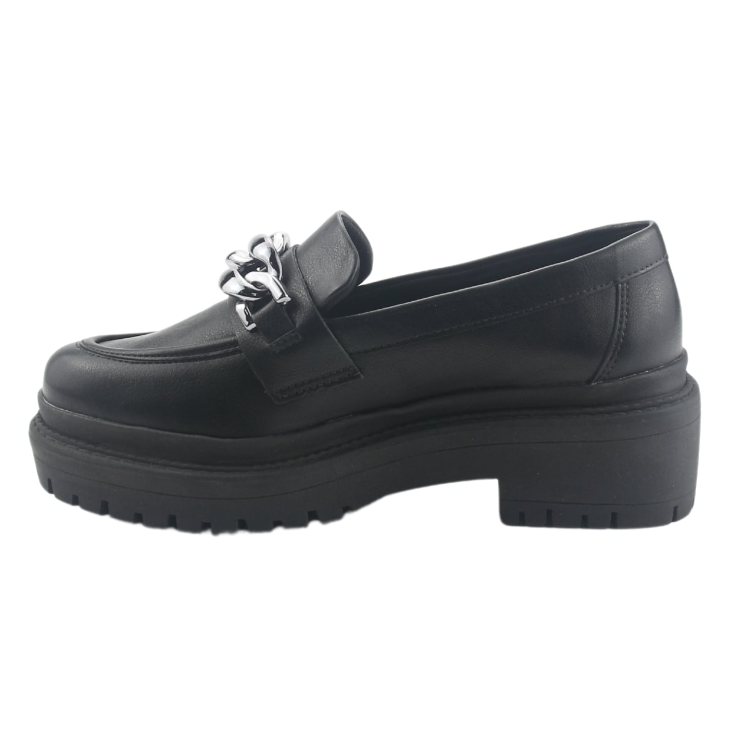 MOCASIN VIA MARTE MUJER 013-006-01 NEGRO CASUAL - 2