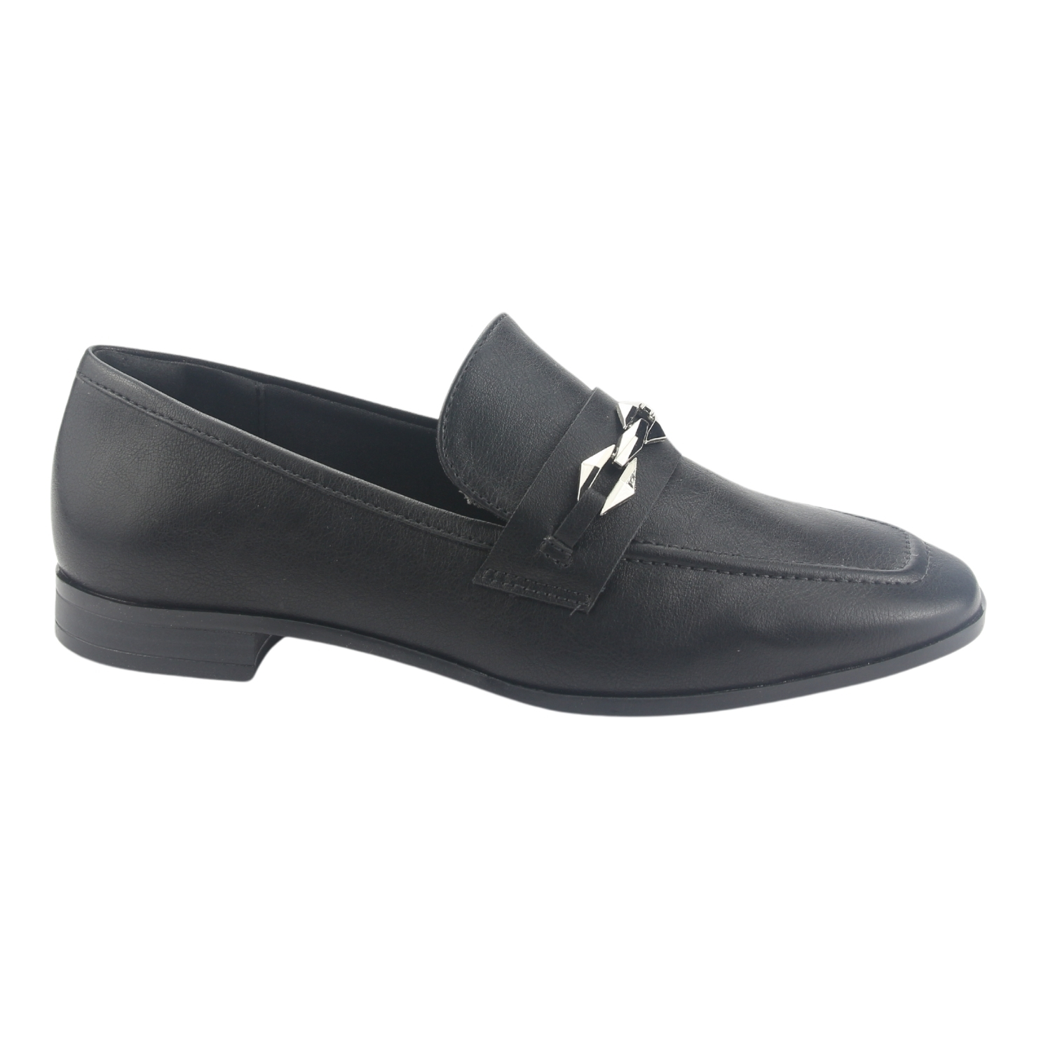 ZAPATO VIA MARTE MUJER 075-007-01 NEGRO CASUAL - 1