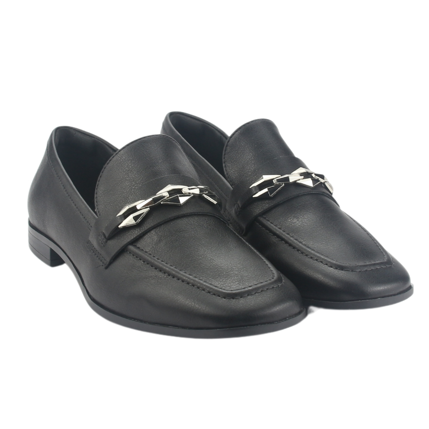 ZAPATO VIA MARTE MUJER 075-007-01 NEGRO CASUAL - 5