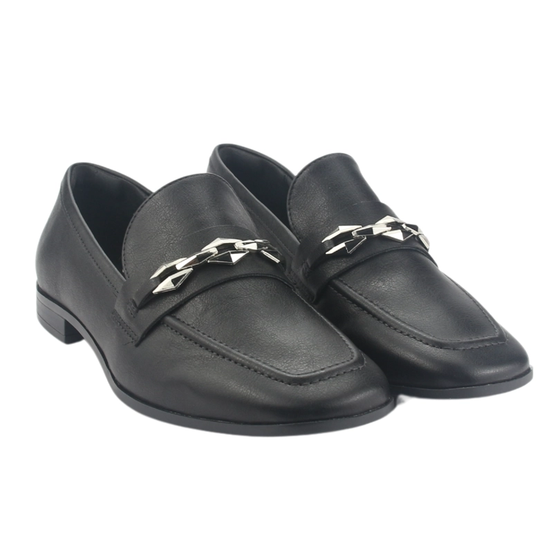 ZAPATO VIA MARTE MUJER  NEGRO CASUAL - 5