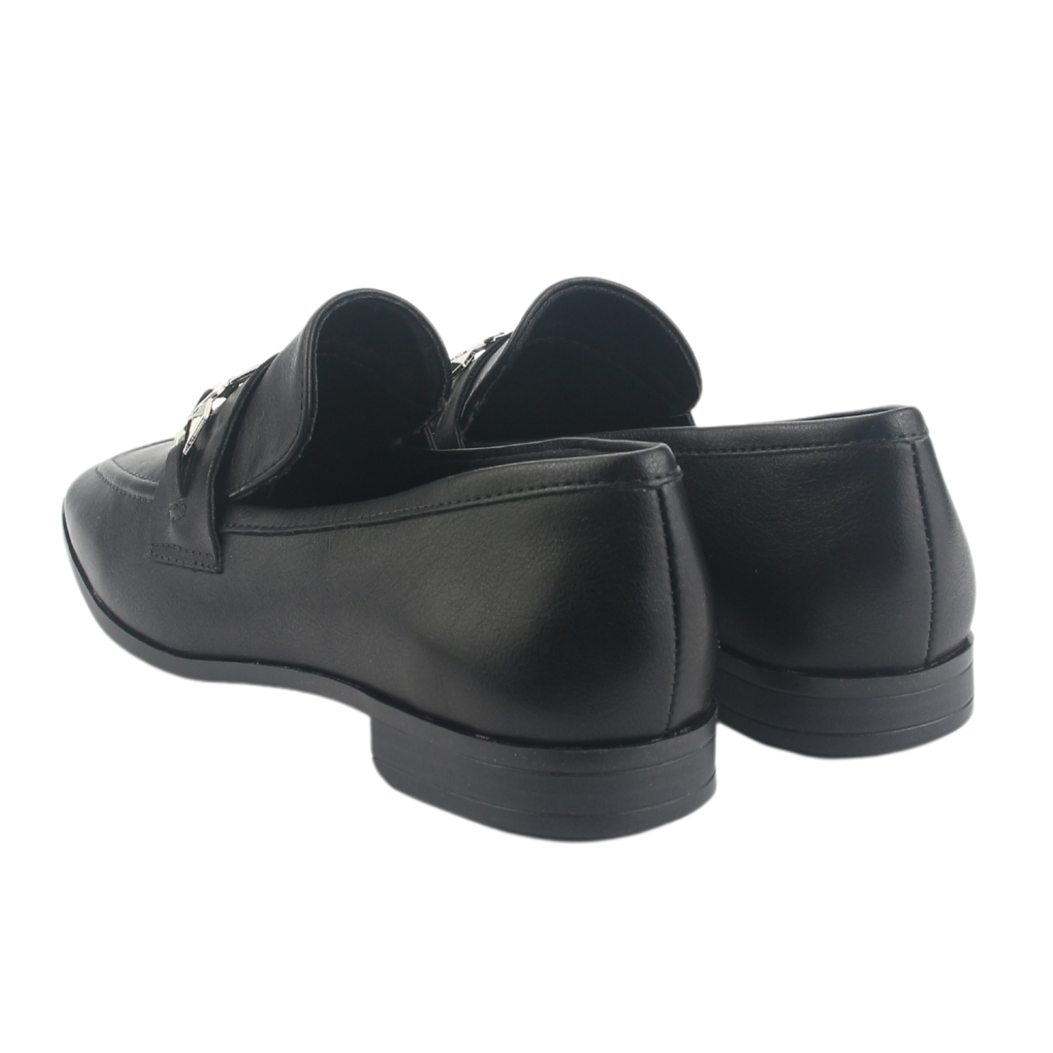 ZAPATO VIA MARTE MUJER 075-007-01 NEGRO CASUAL - 6