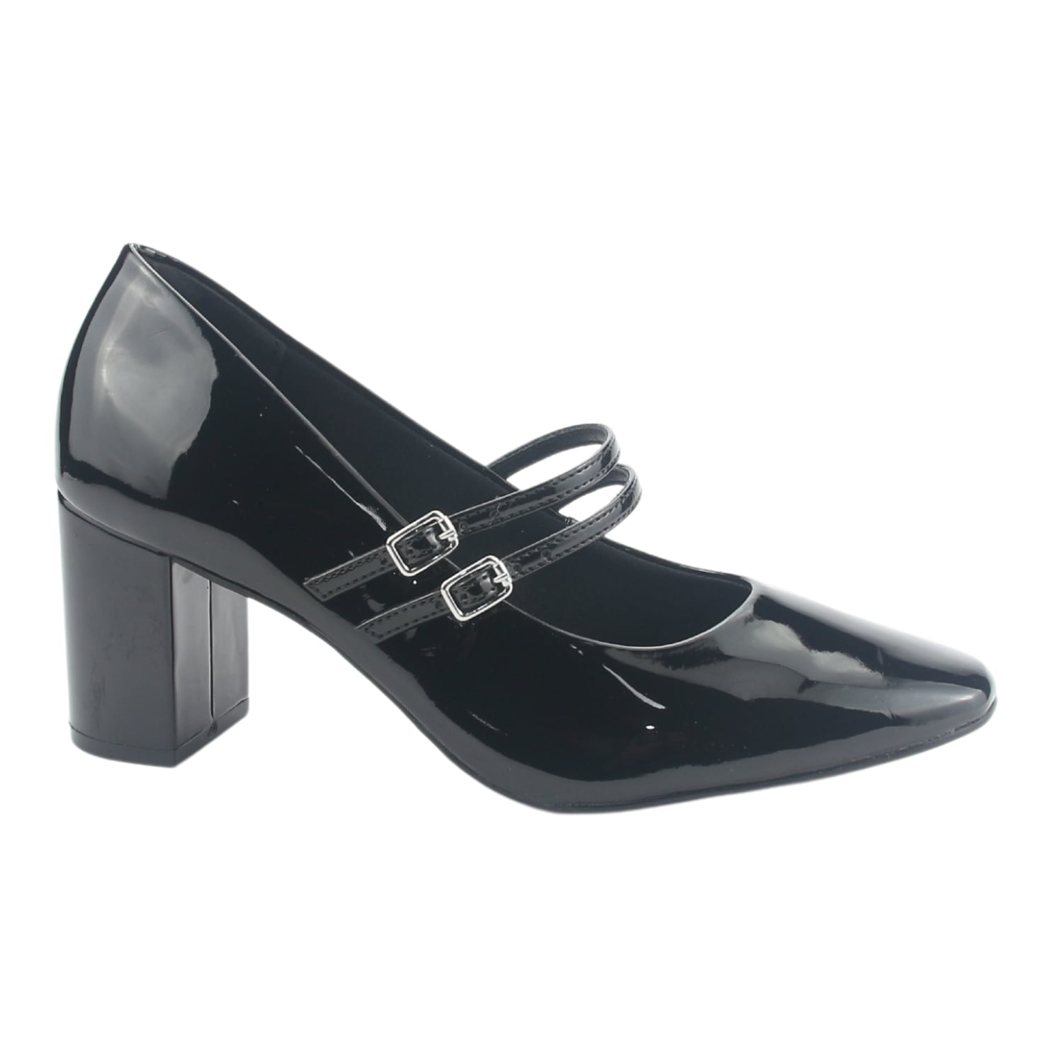 ZAPATO VIA MARTE MUJER 153-001-01 NEGRO CASUAL - 1