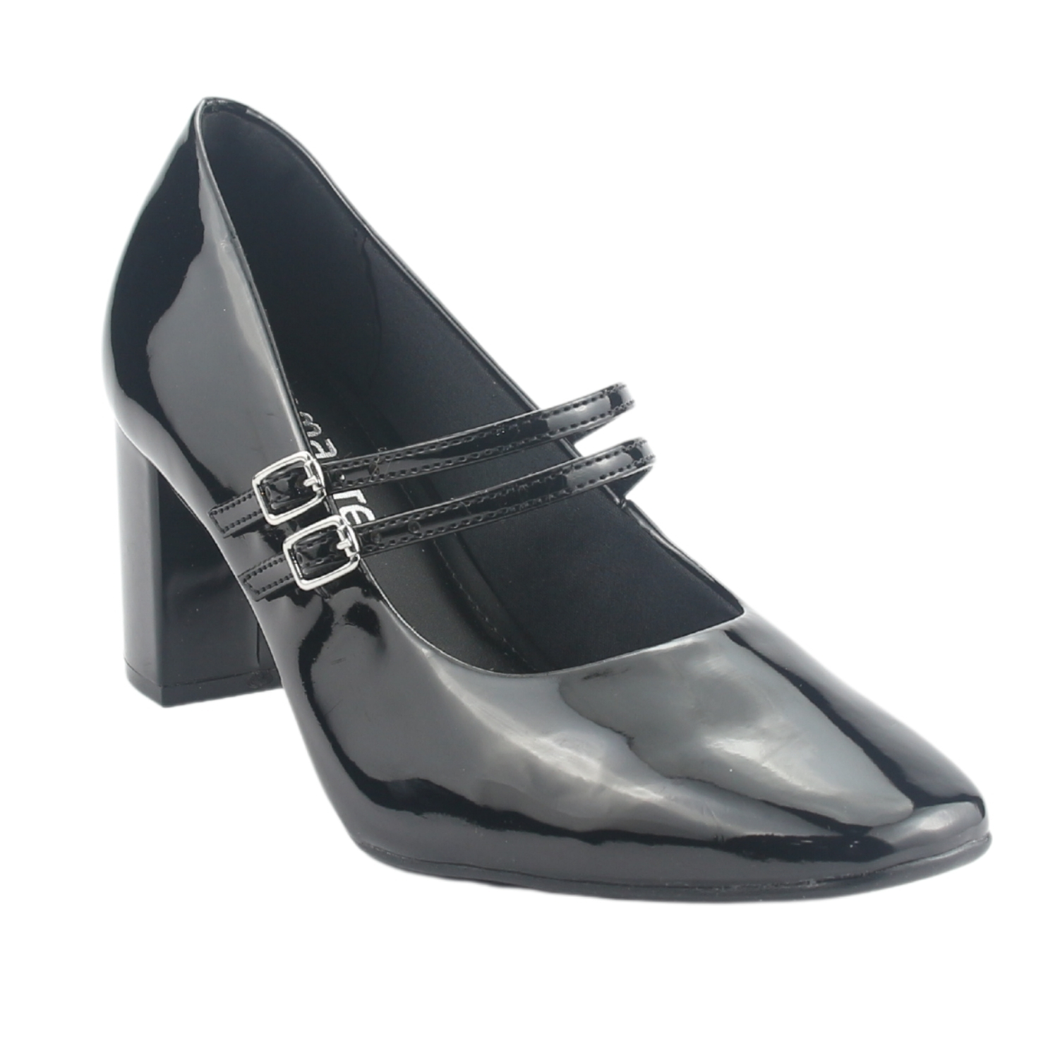 ZAPATO VIA MARTE MUJER 153-001-01 NEGRO CASUAL - 3