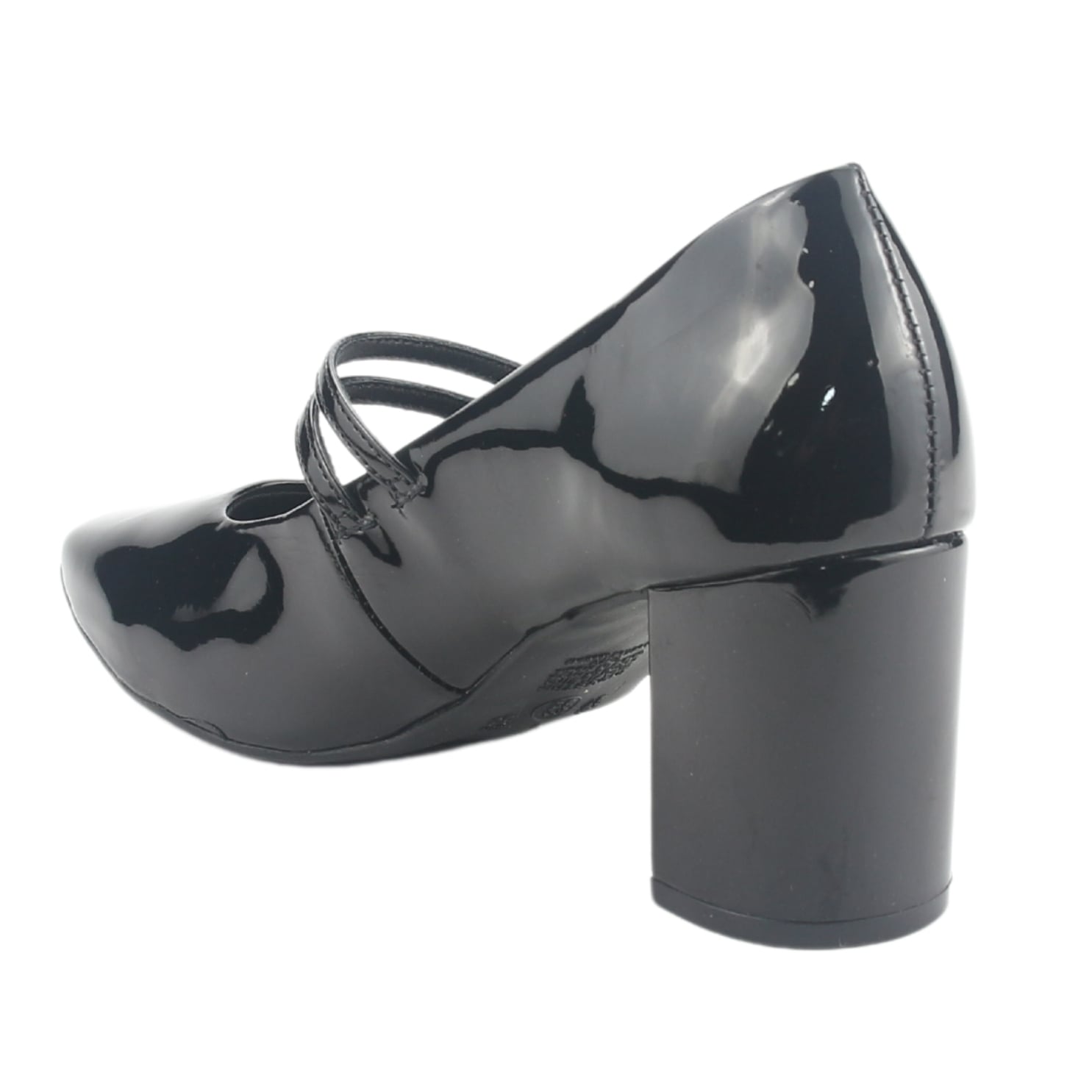 ZAPATO VIA MARTE MUJER 153-001-01 NEGRO CASUAL - 4