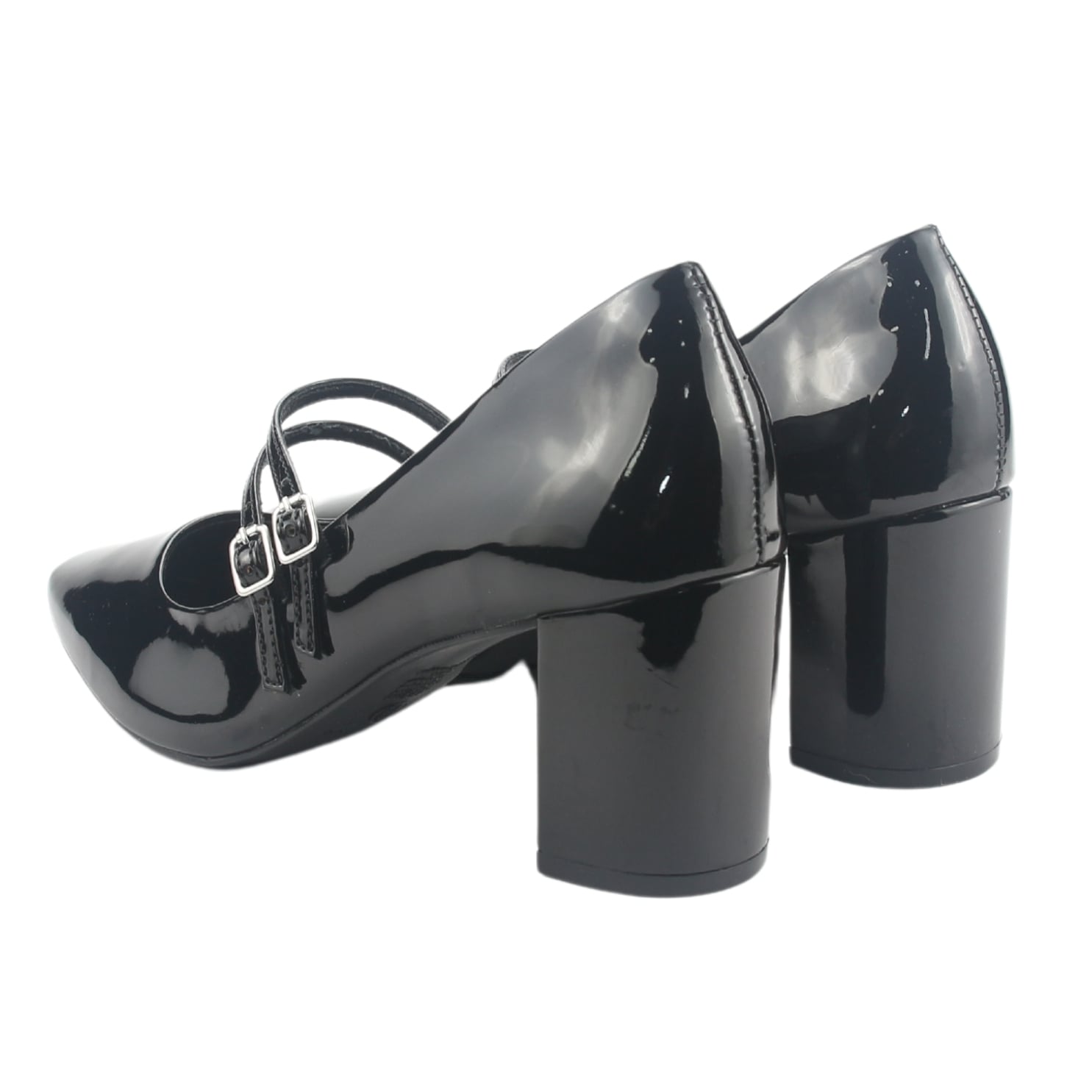 ZAPATO VIA MARTE MUJER 153-001-01 NEGRO CASUAL - 6