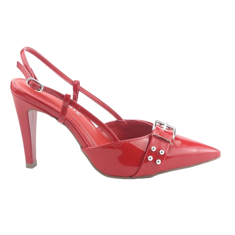 ZAPATO VIA MARTE MUJER 044-014-03 ROJO CASUAL - 1