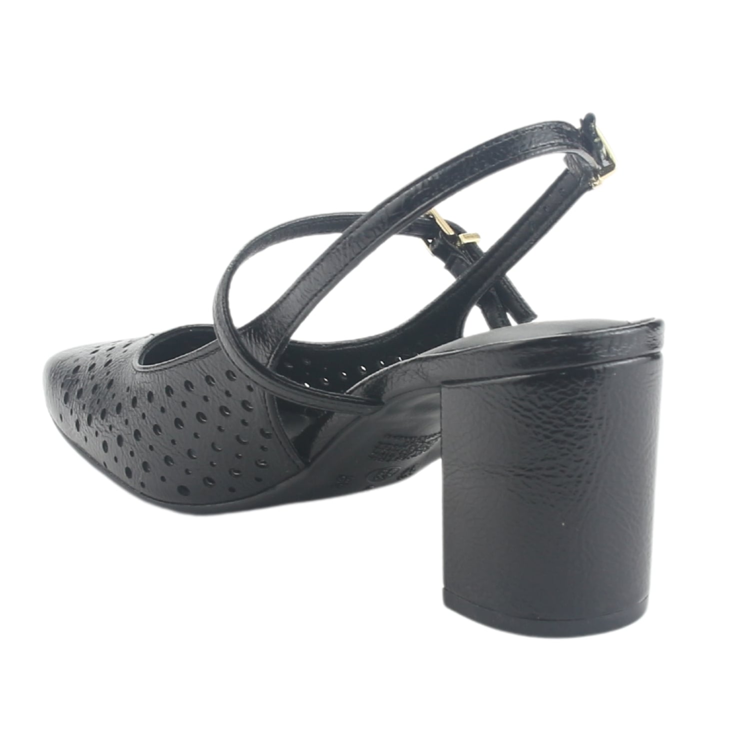 ZAPATO VIA MARTE MUJER 153-007-01 NEGRO CASUAL - 4