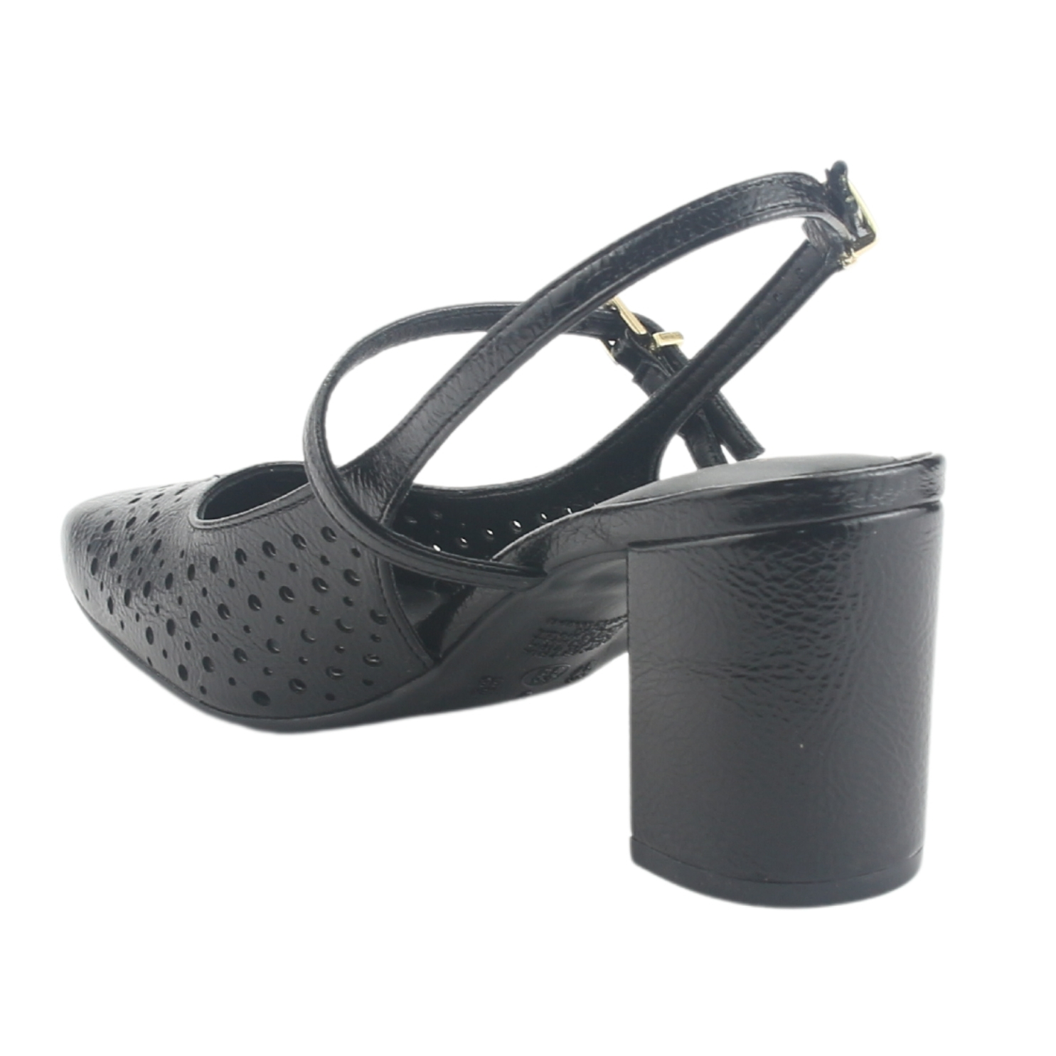 ZAPATO VIA MARTE MUJER 153-007-01 NEGRO CASUAL - 4