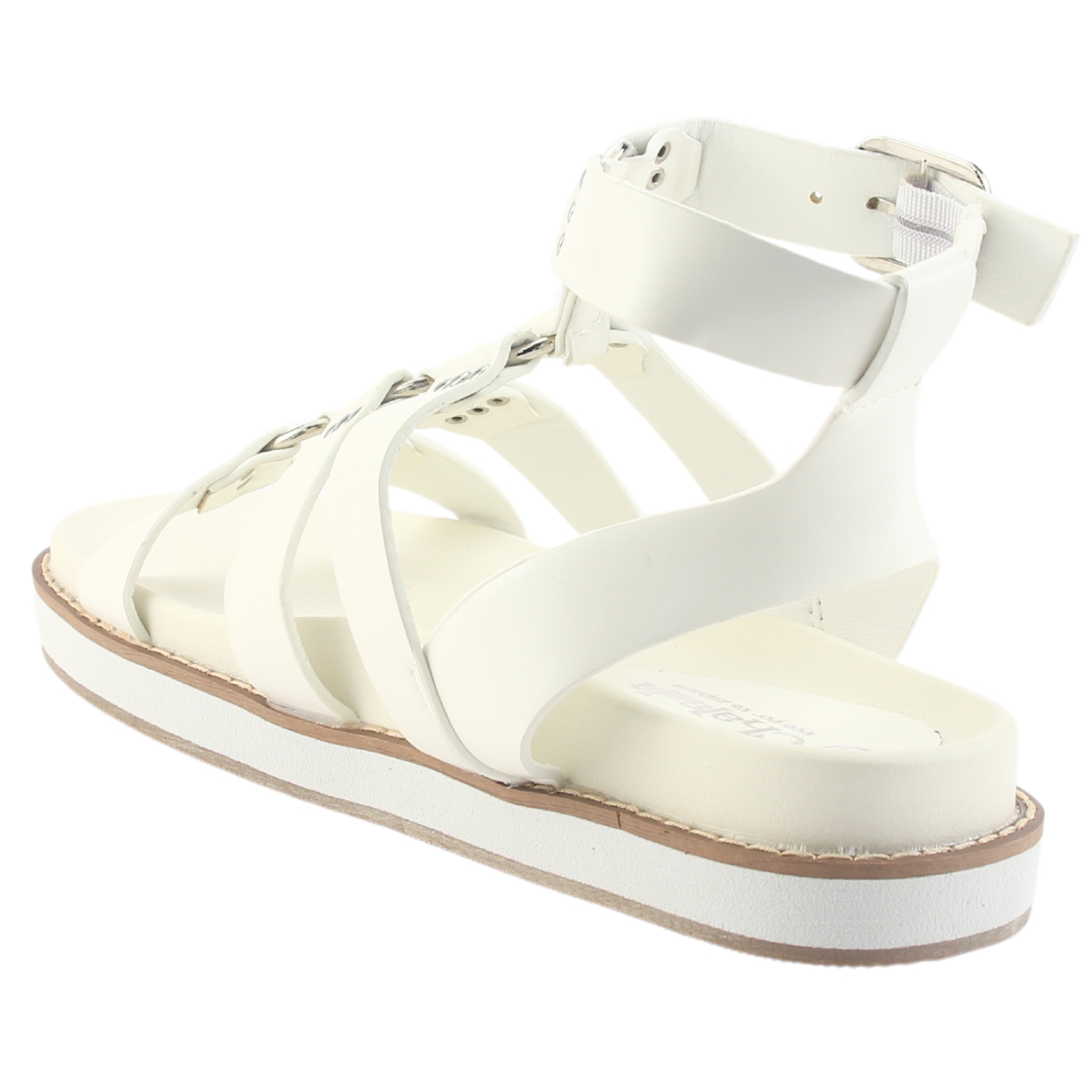 SANDALIA CHALADA MUJER VIVA-10 BLANCO CASUAL - 4