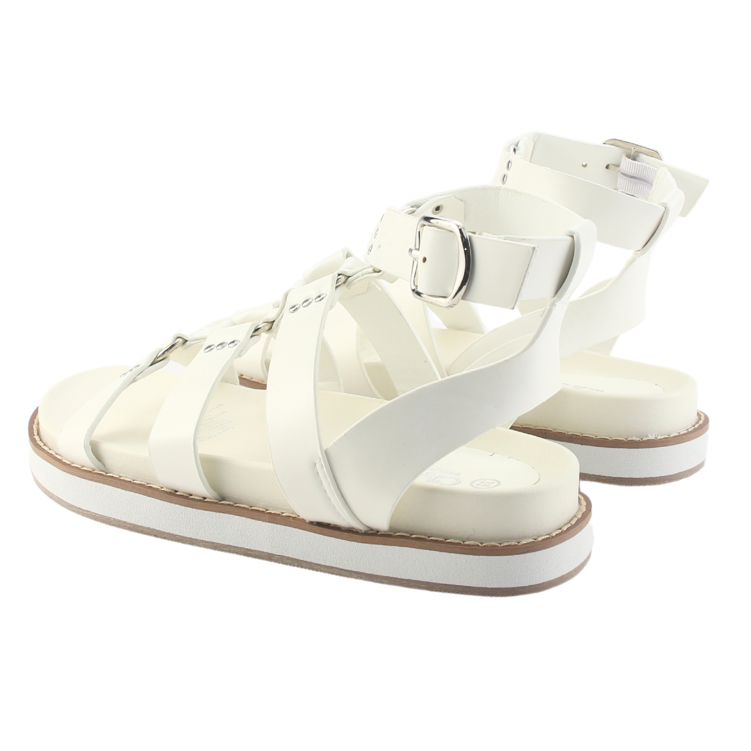 SANDALIA CHALADA MUJER VIVA-10 BLANCO CASUAL - 6