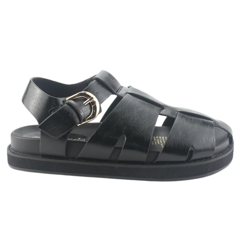SANDALIA CHALADA MUJER VIVA-11 NEGRO CASUAL - 1