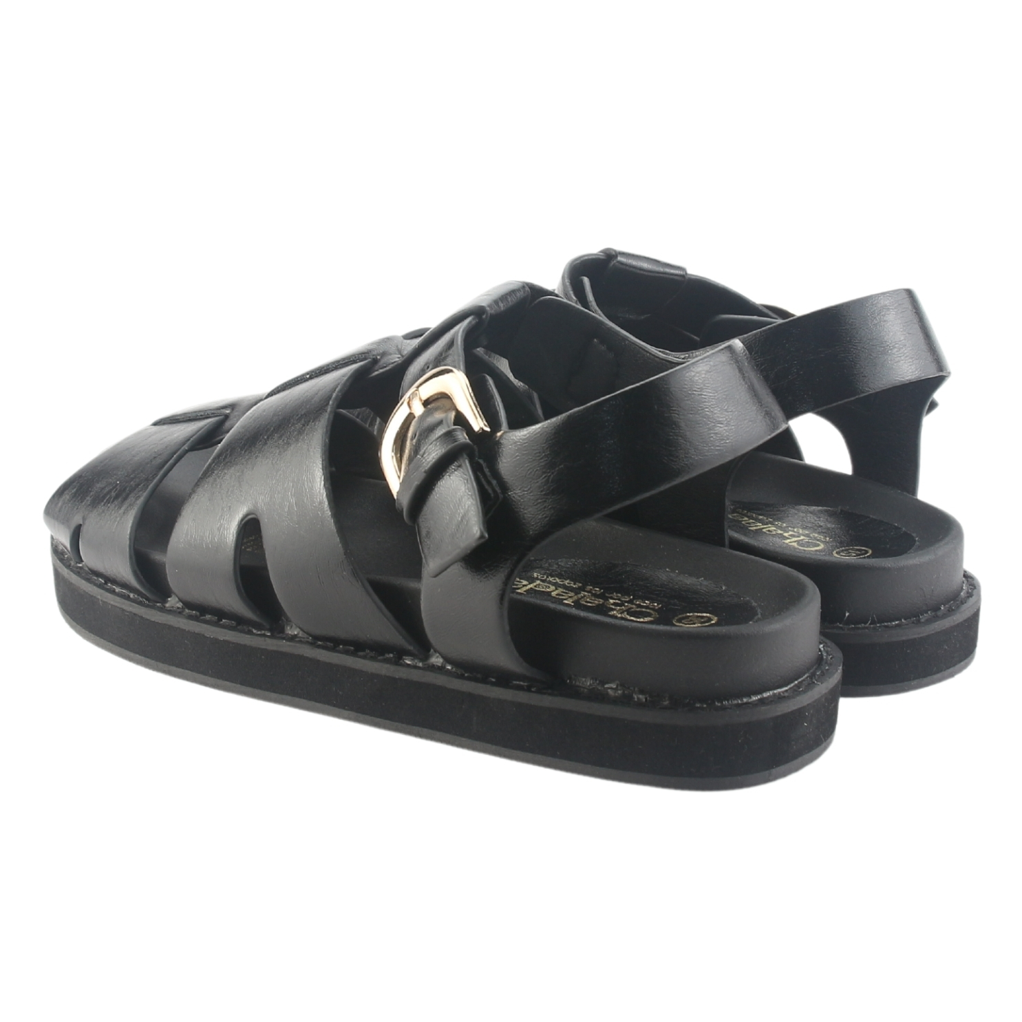 SANDALIA CHALADA MUJER VIVA-11 NEGRO CASUAL - 6